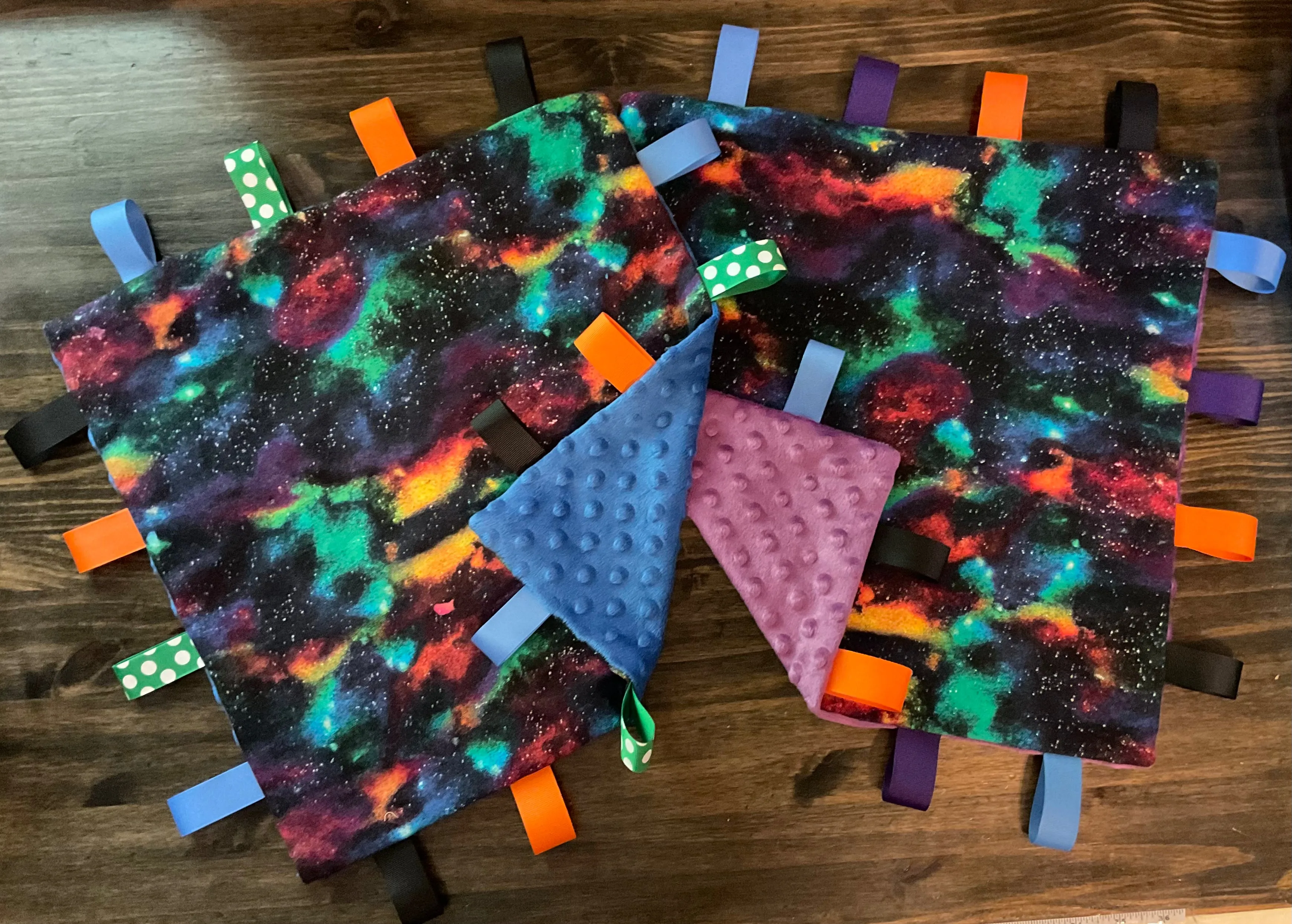 Galaxy Taggie Blanket