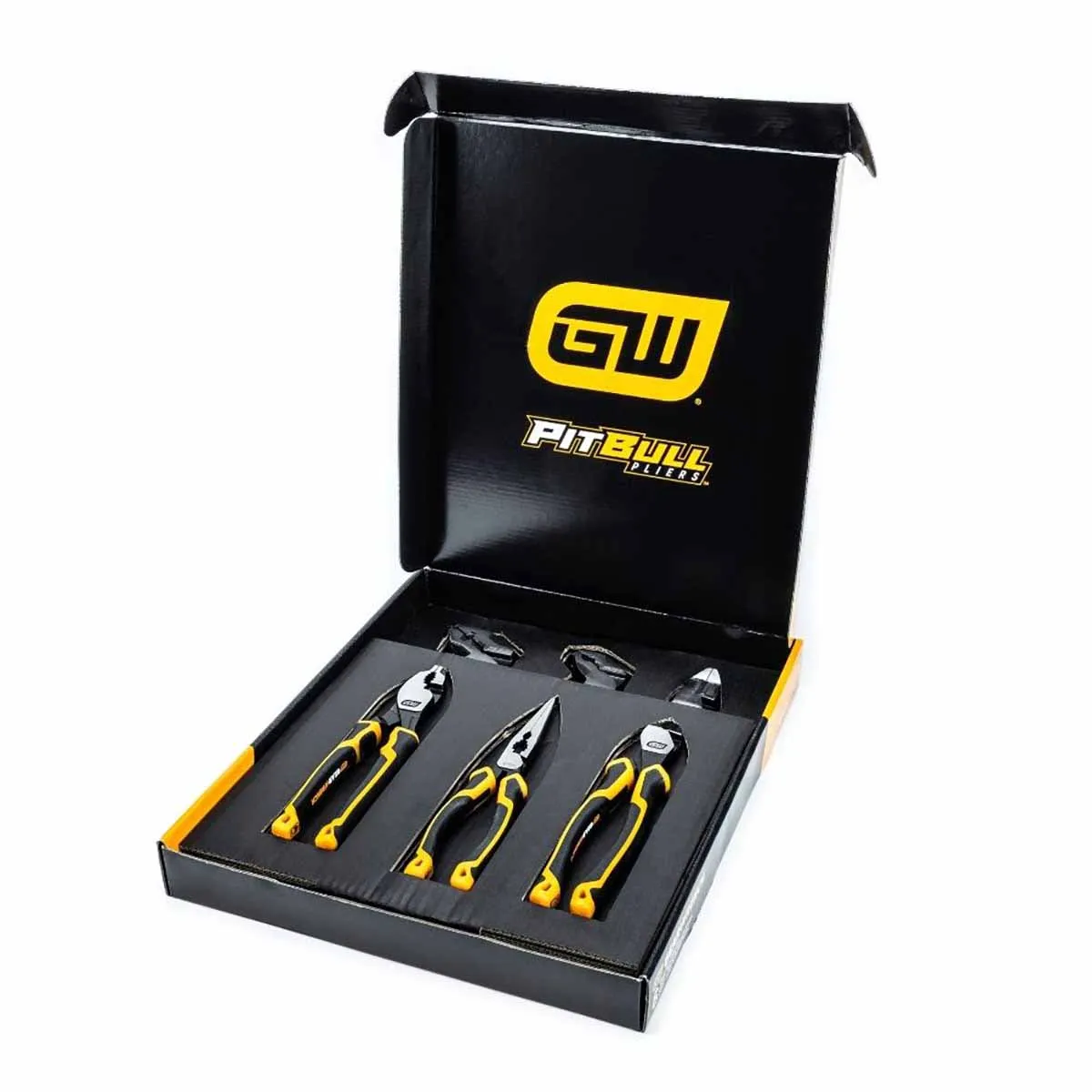 GearWrench 82204C-06 6 Pc. Pitbull Dual Material Mixed Plier Set