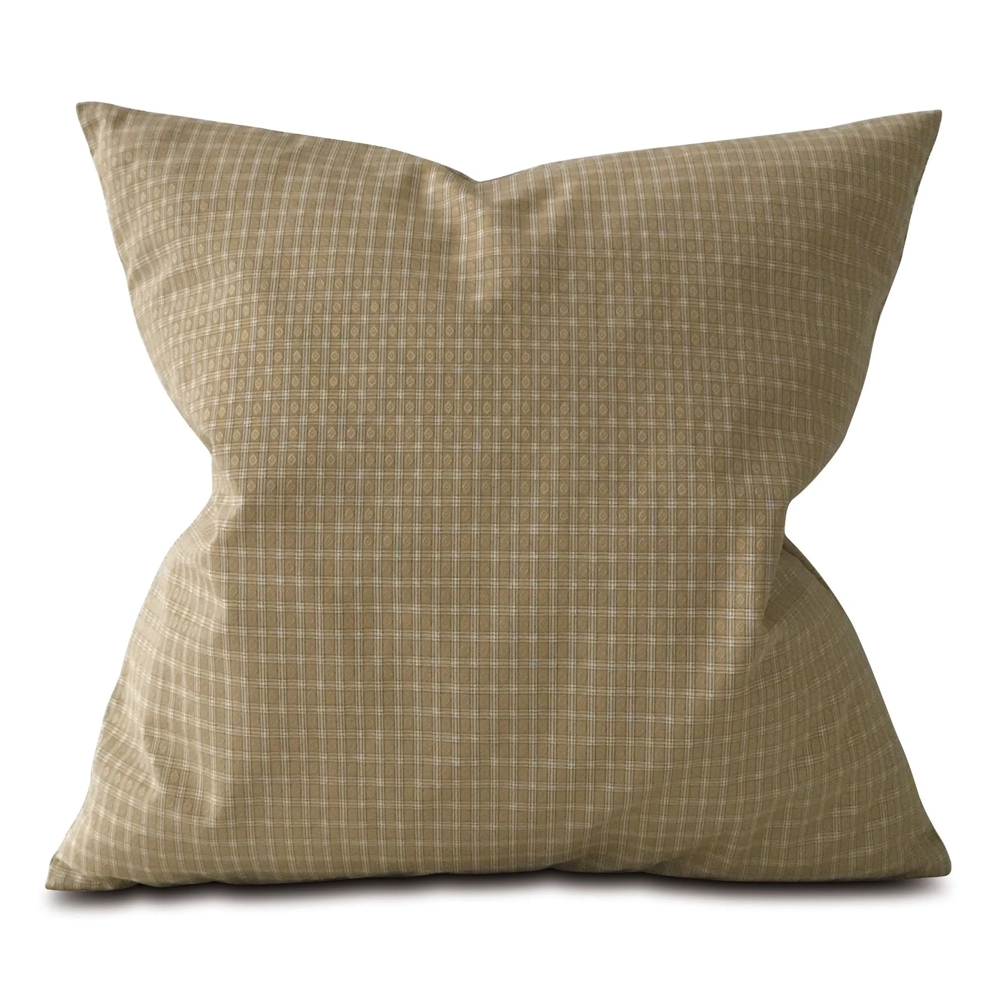 Gold Tan French Country Decorative Pillow Cover