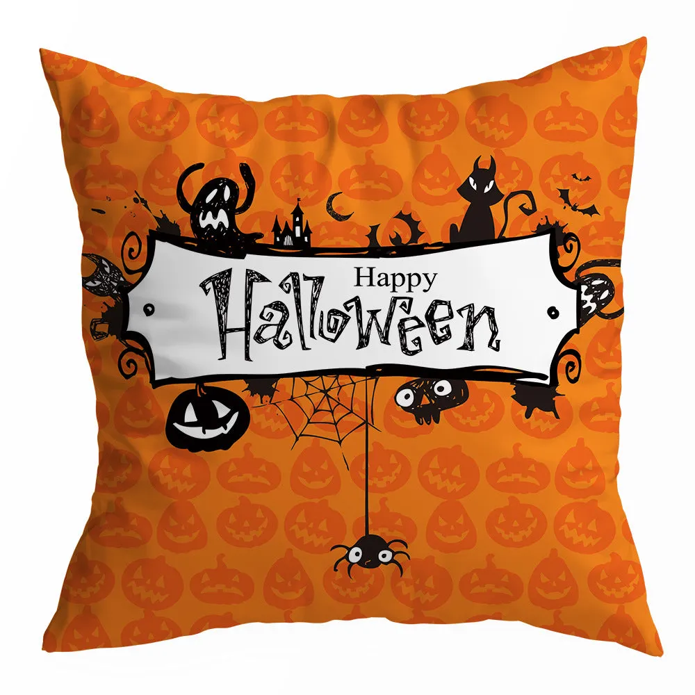 Halloween Pattern Pillow Cover