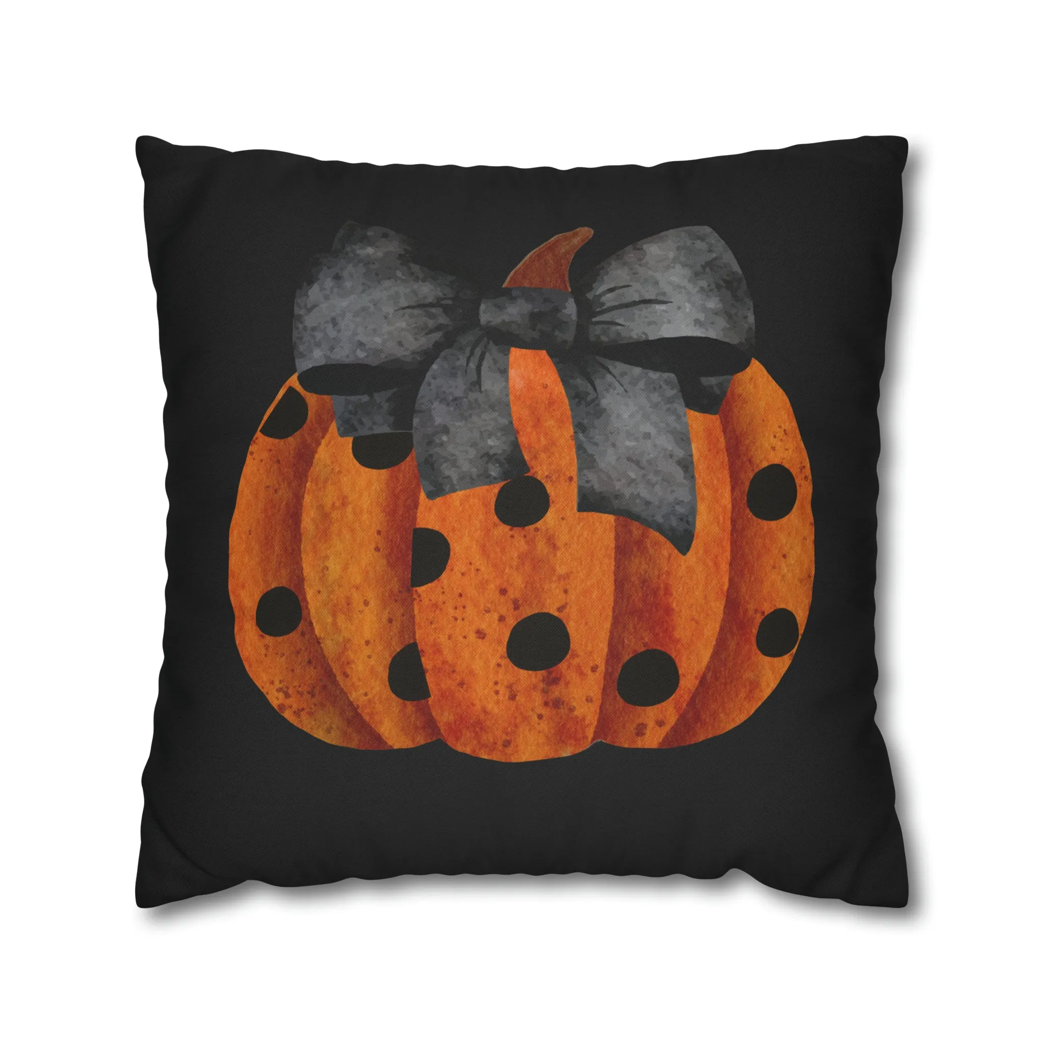 Halloween Pillow Cover, Fall Farmhouse, Country Square Pillow Covers, Pumpkin Pillow Cover, Pillow Cover, Fall Decor, Autumn Home Decor