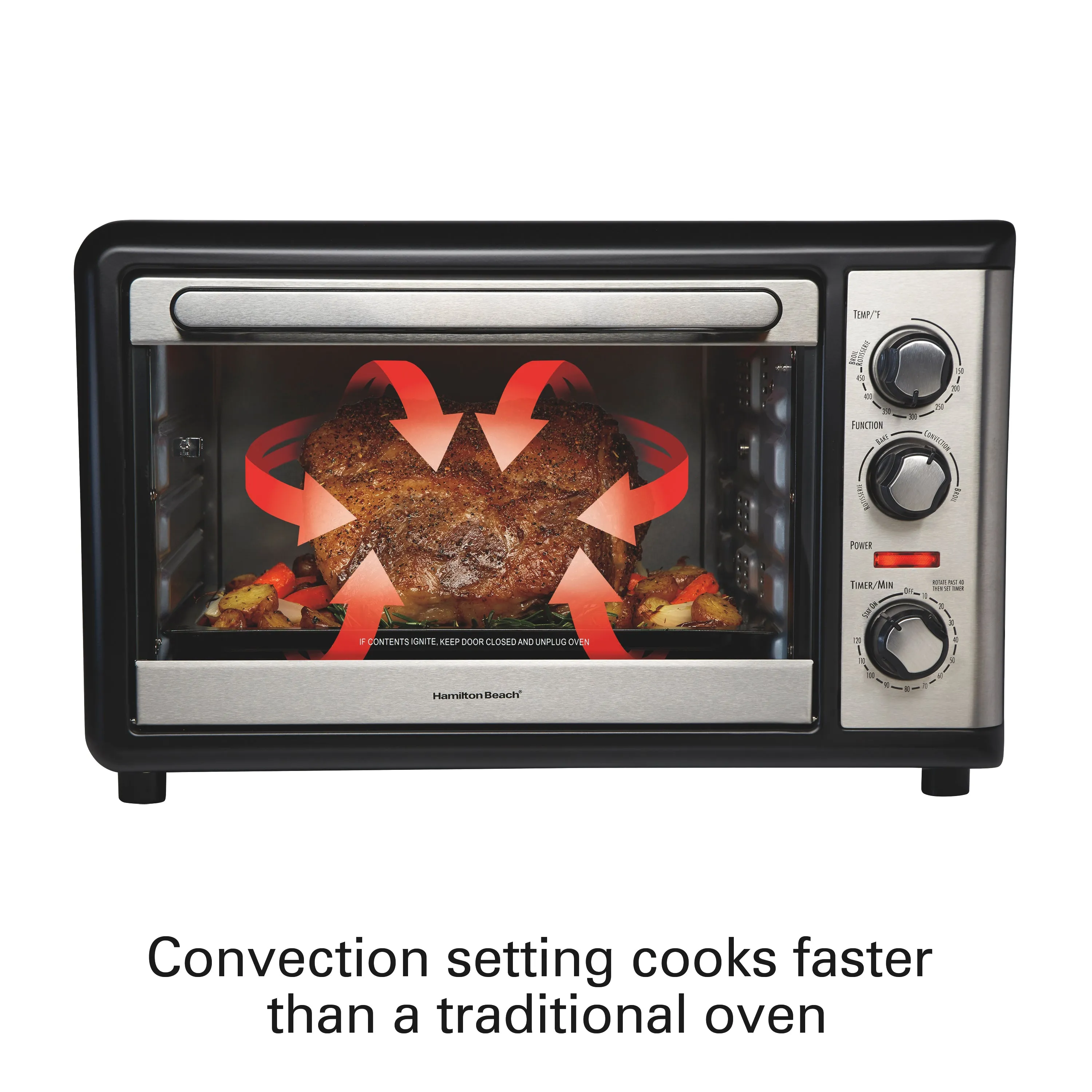 Hamilton Beach 31108 XL Convection Oven with Rotisserie