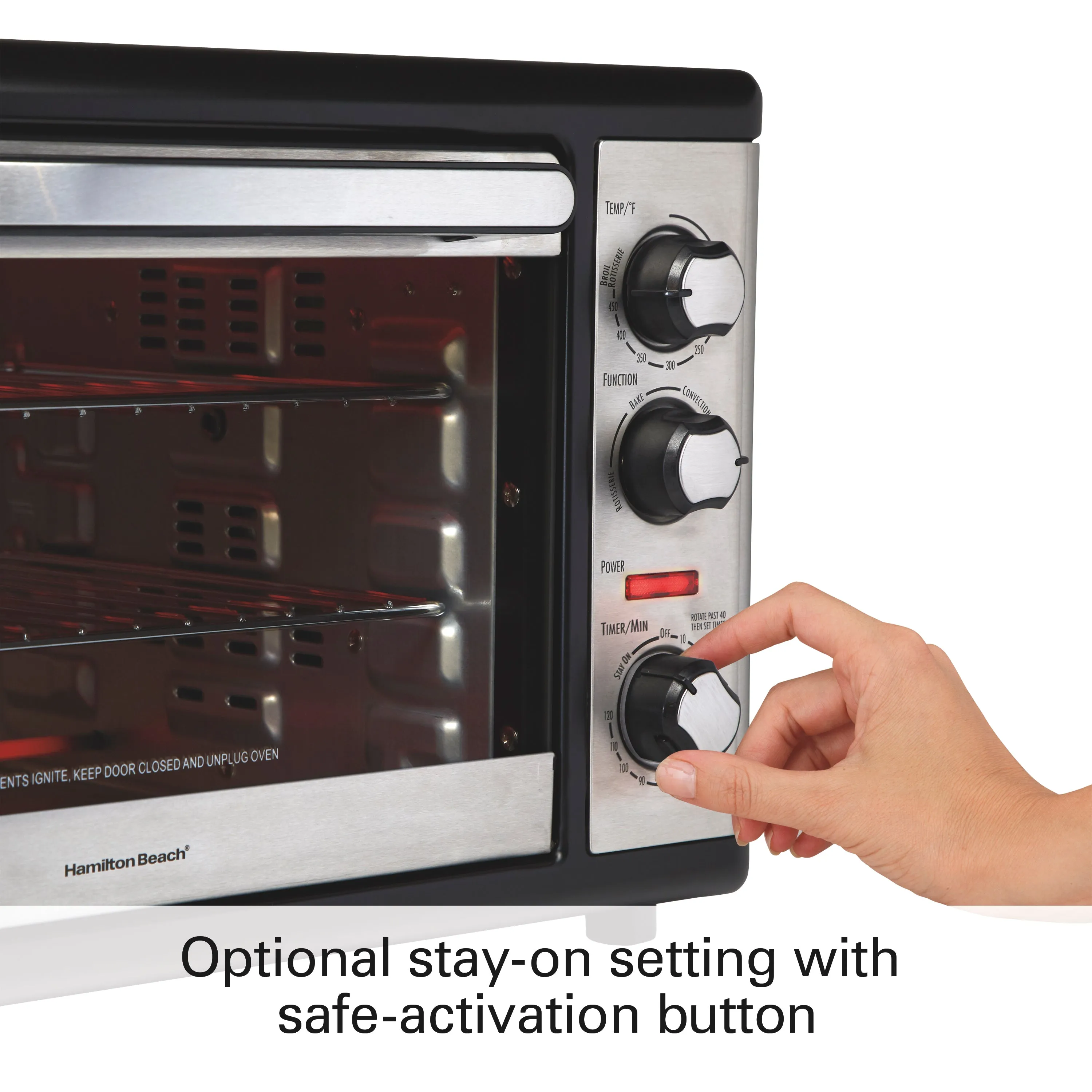 Hamilton Beach 31108 XL Convection Oven with Rotisserie