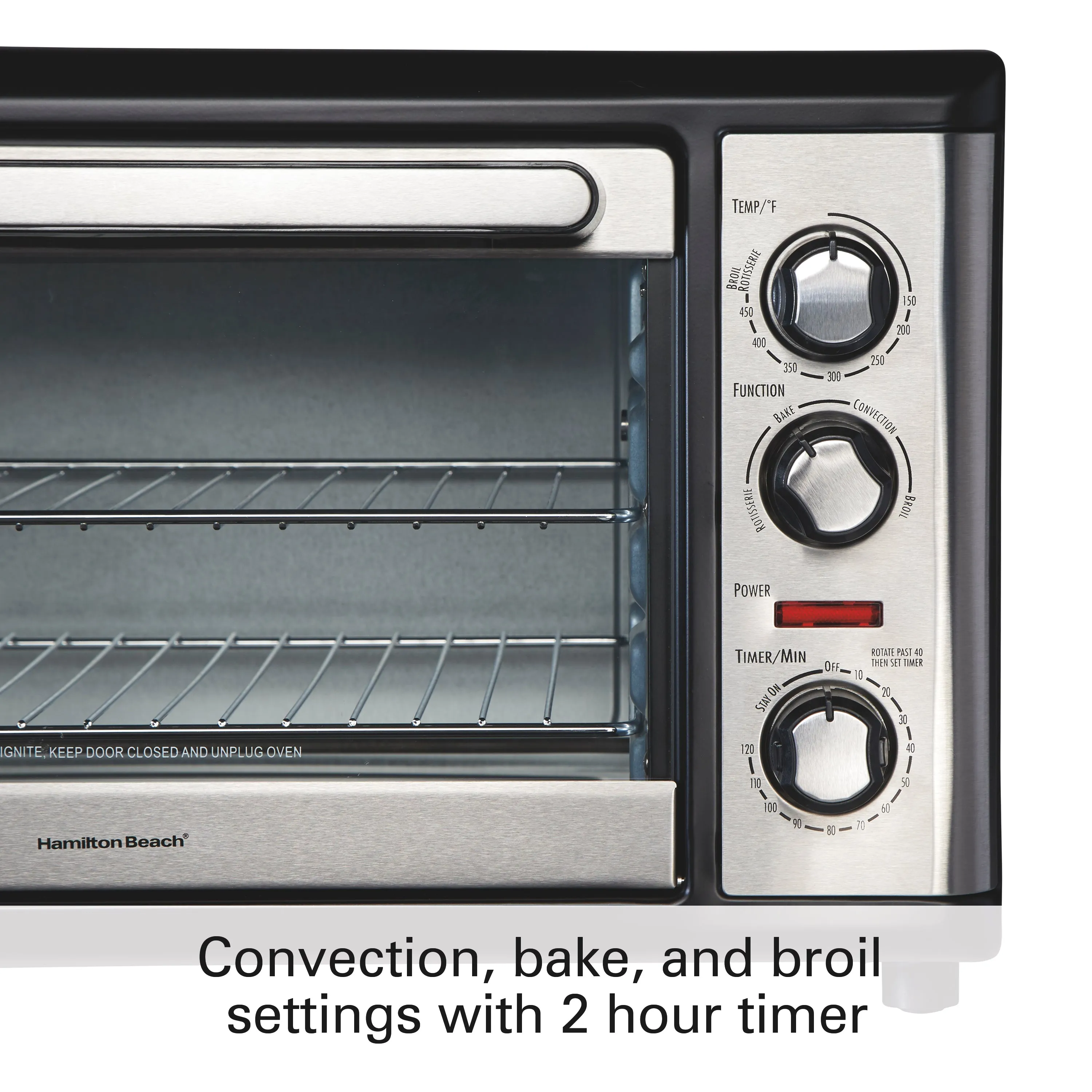 Hamilton Beach 31108 XL Convection Oven with Rotisserie