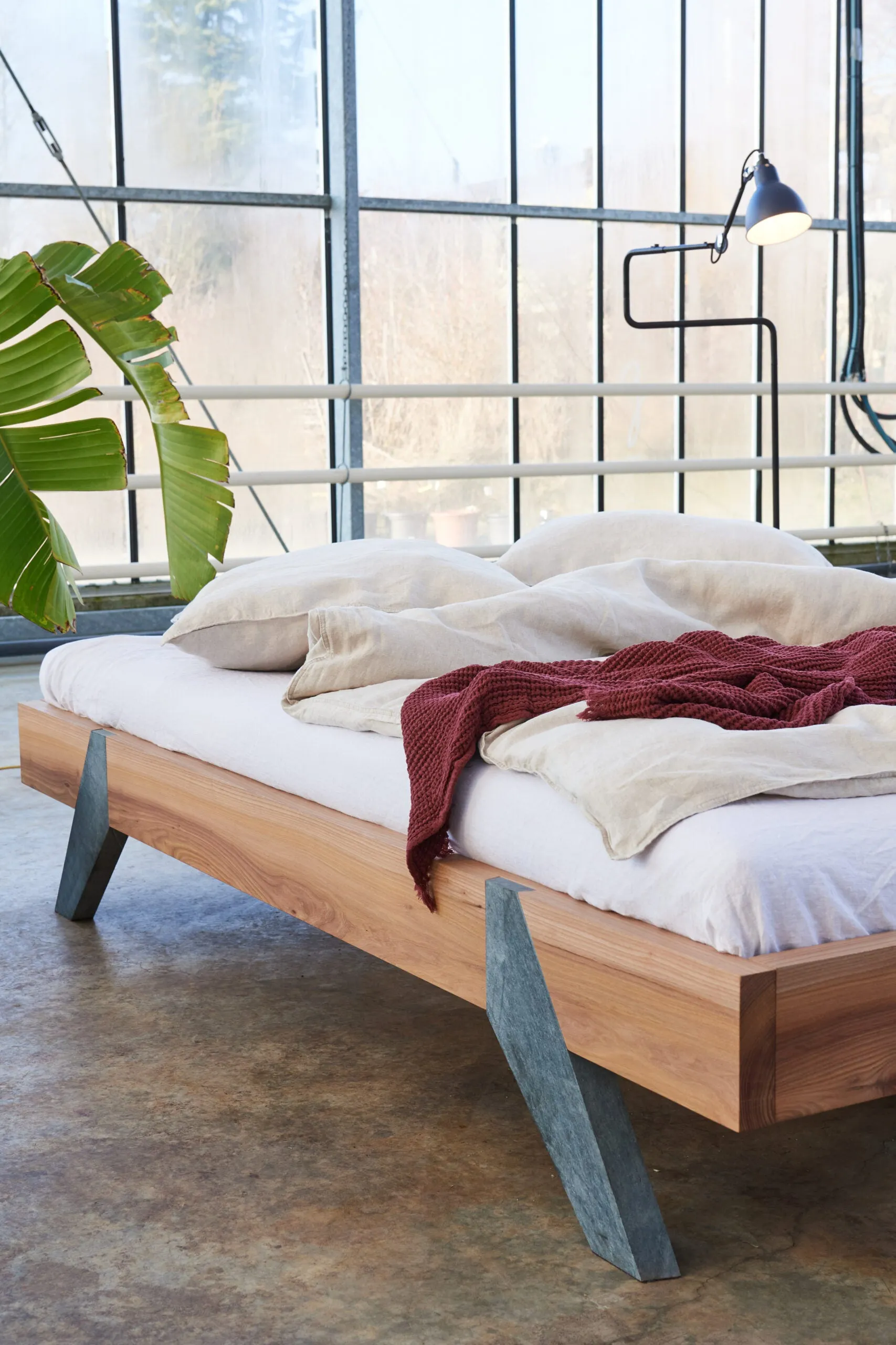 hemp bed sheets - lotta - undyed