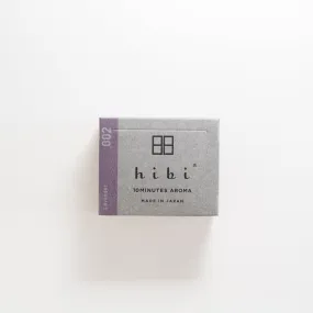 Hibi 10 Minutes Aroma - Large Box - Lavender