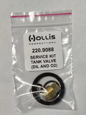 Hollis Service Kit Tank Valve (Dil & O2)