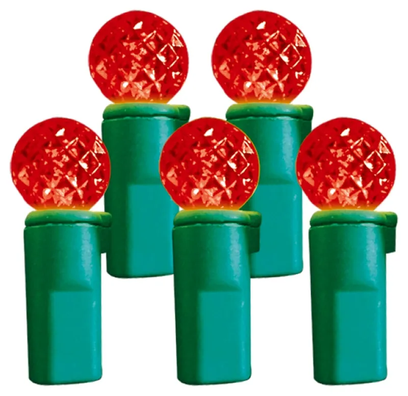 Hometown Holidays 2339-03/U14E320A Light Set, 4.8 W, 70-Lamp, LED Lamp, Red Lamp, 25,000 hr Average Life