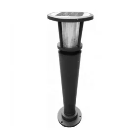 industrial Solar LED Bollard Light Dual Colour in Black (ø290mmx720mm) Solar Lighting Direct