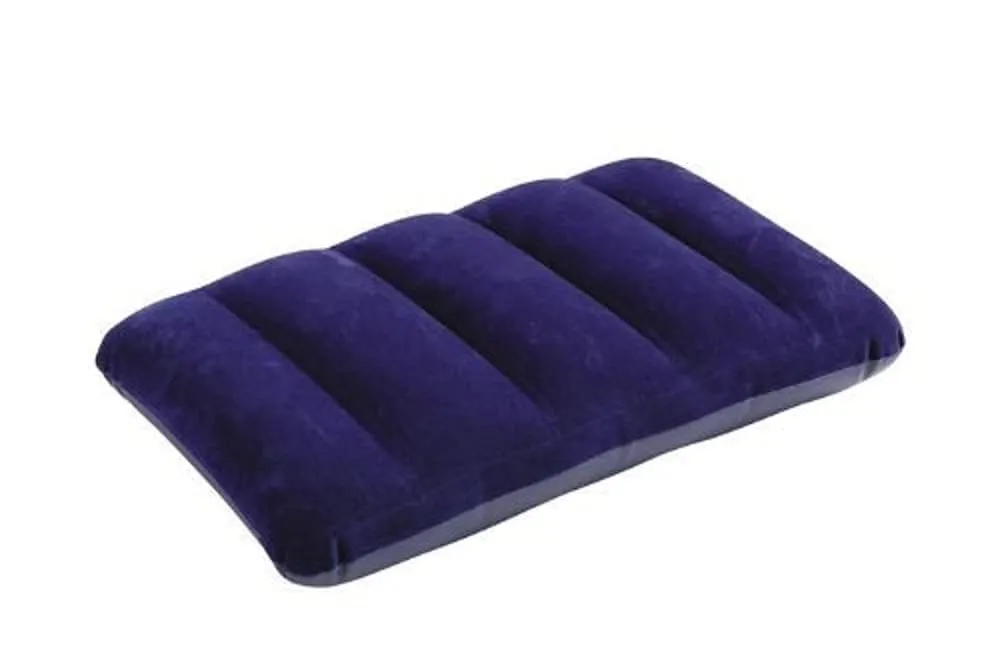 intex Pillow Air Inflatable, Pillow for Yoga, Gym, Aerobics, Car Travelling (Color May Vary)