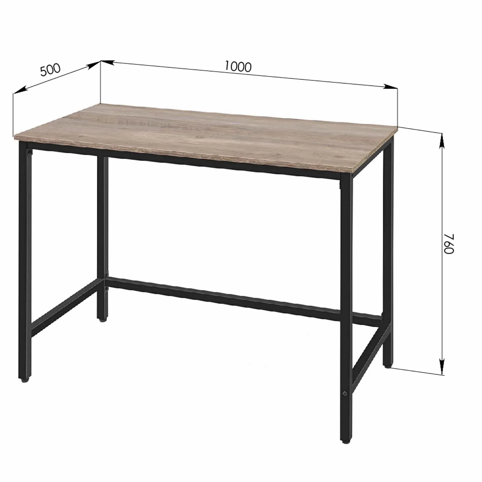 Jejune Light Oak Office Desk by Woodstock™