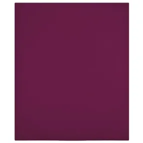 Jersey Fitted Sheets 2 pcs Bordeaux 90x200 cm Cotton