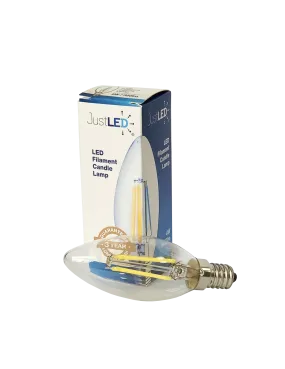 JustLED – LED 4W Candle Lamp Bulb [Energy Class A  ]