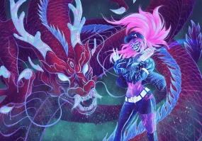 K/DA Akali Print