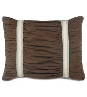 Kira Brown Standard Sham Pillow 20x27