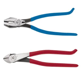 Klein Heavy-Duty Ironworker's 2-Piece Pliers Set- 94508