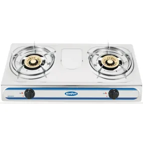 Konfort 2 Burners Gas stove - Stainless Steal