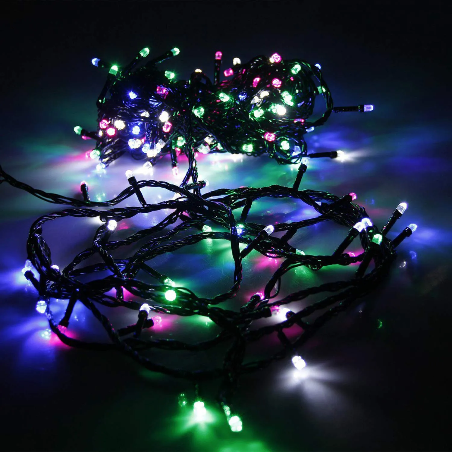 Kuber Industries 10 Meter Diamond LED's Waterproof Fairy Decorative String Light - Red Green Blue - Decoration Indoor/ Outdoor for Party Wedding Diwali -CTKTC22974