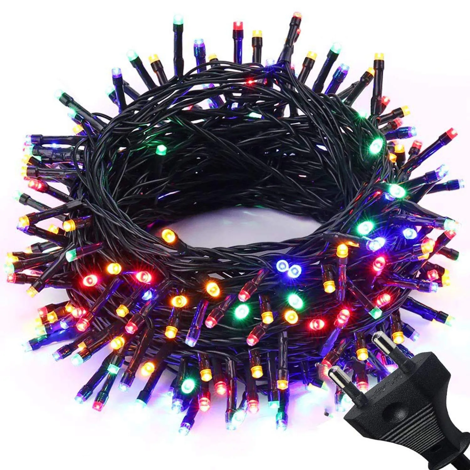 Kuber Industries 3 Pieces 8 MM 20 Meter LED's Waterproof Fairy Decorative String Light - Red Green Blue - Decoration Indoor/Outdoor for Party Wedding Diwali -CTKTC23020