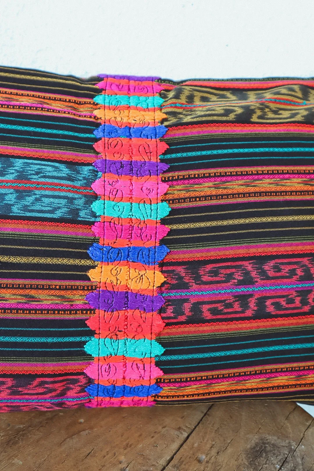 Lumbar Cushion Cover - Guatemalan Textile