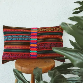 Lumbar Cushion Cover - Guatemalan Textile