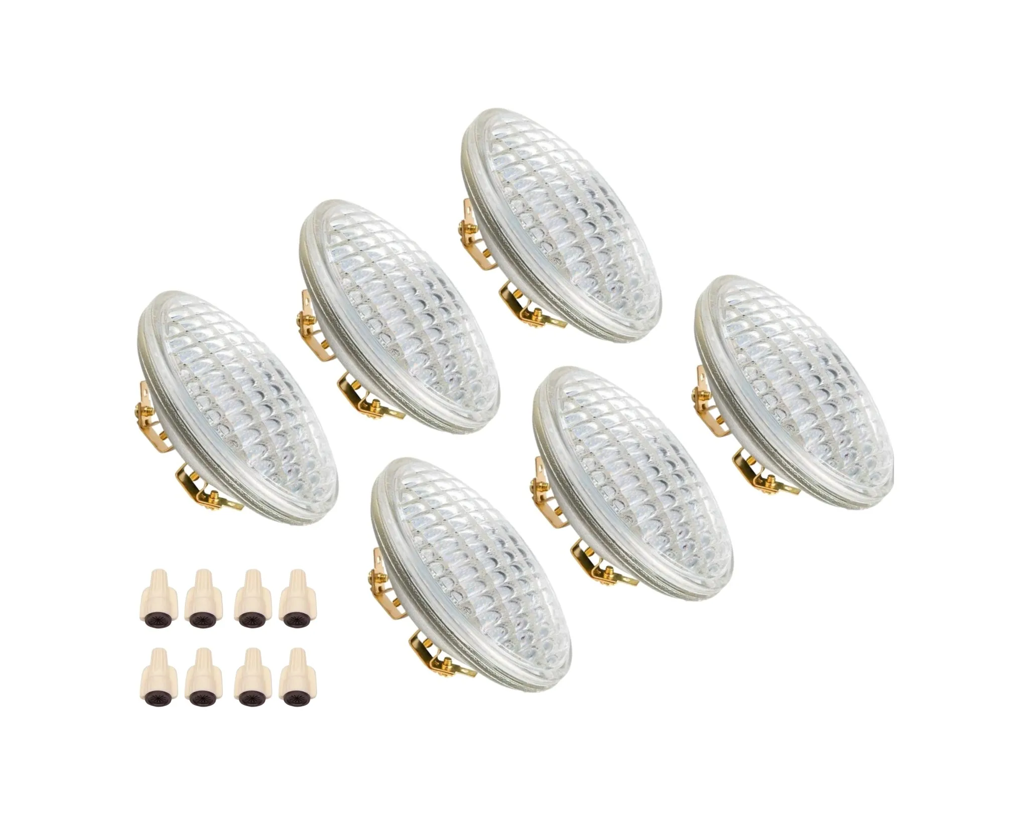 Lumina Lighting® 6W PAR36 LED Bulb | AC/DC 12V 3000K Warm White, 700 Lumens | (6-Pack)