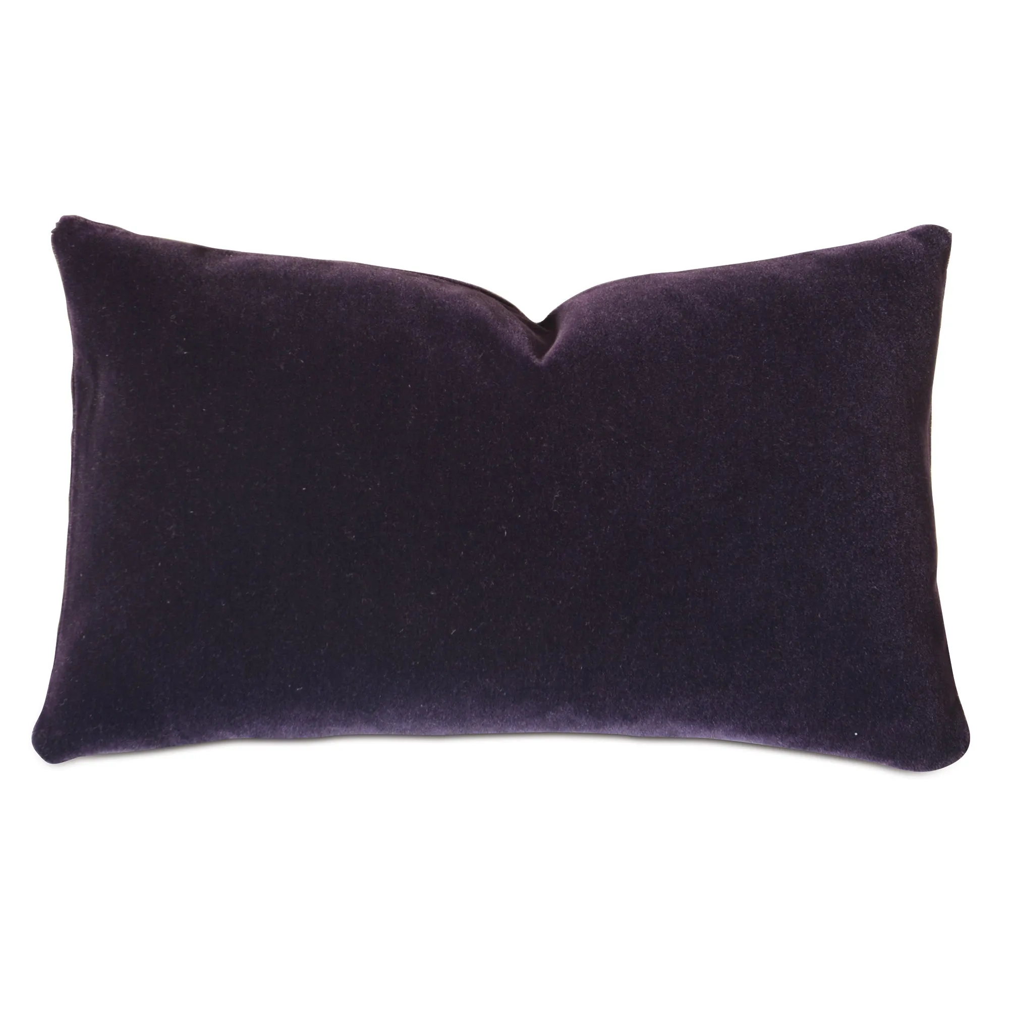 Luxury Mohair Decorative Pillow Cover in Plumerian