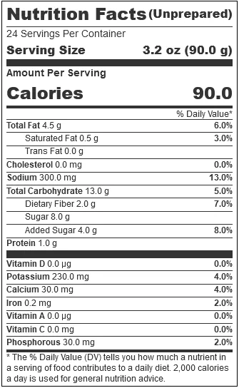 Medtrition Cafe Minced & Moist Glazed Carrots, 3.2 Ounces (24 Count)