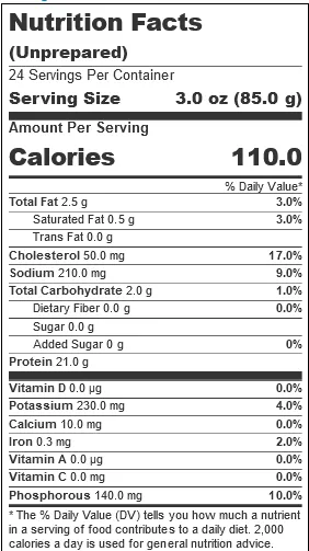 Medtrition Cafe, Southern Style Chicken Breast, 3 oz. (24 Count)