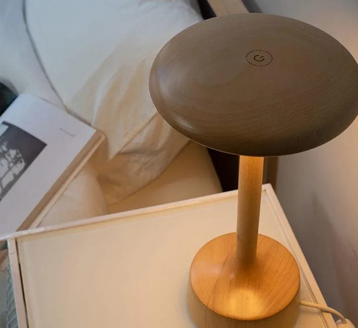 Modern Wood Table Lamp