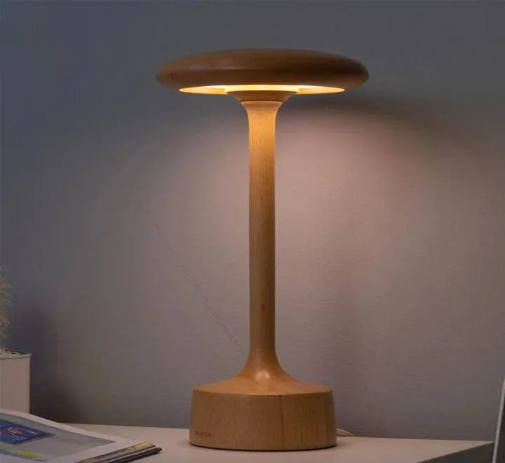 Modern Wood Table Lamp