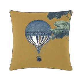 Montgolfier Bronze Decorative Pillow by Yves Delorme 