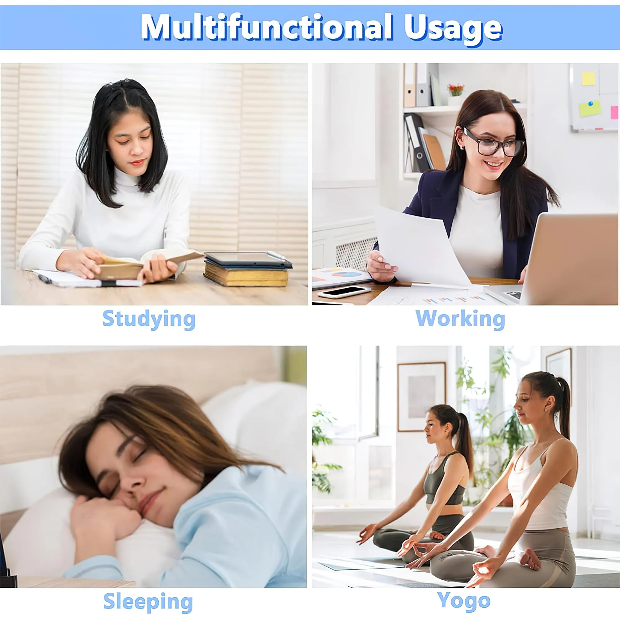 MULZI White Noise Machine for Baby & Adults with Digital Alarm Clock,7 Lights, Temperature, Humidity - Table Clock for Study Table, Bedroom Desk, Smart Sleep Device with 35 Sounds 7 Lights