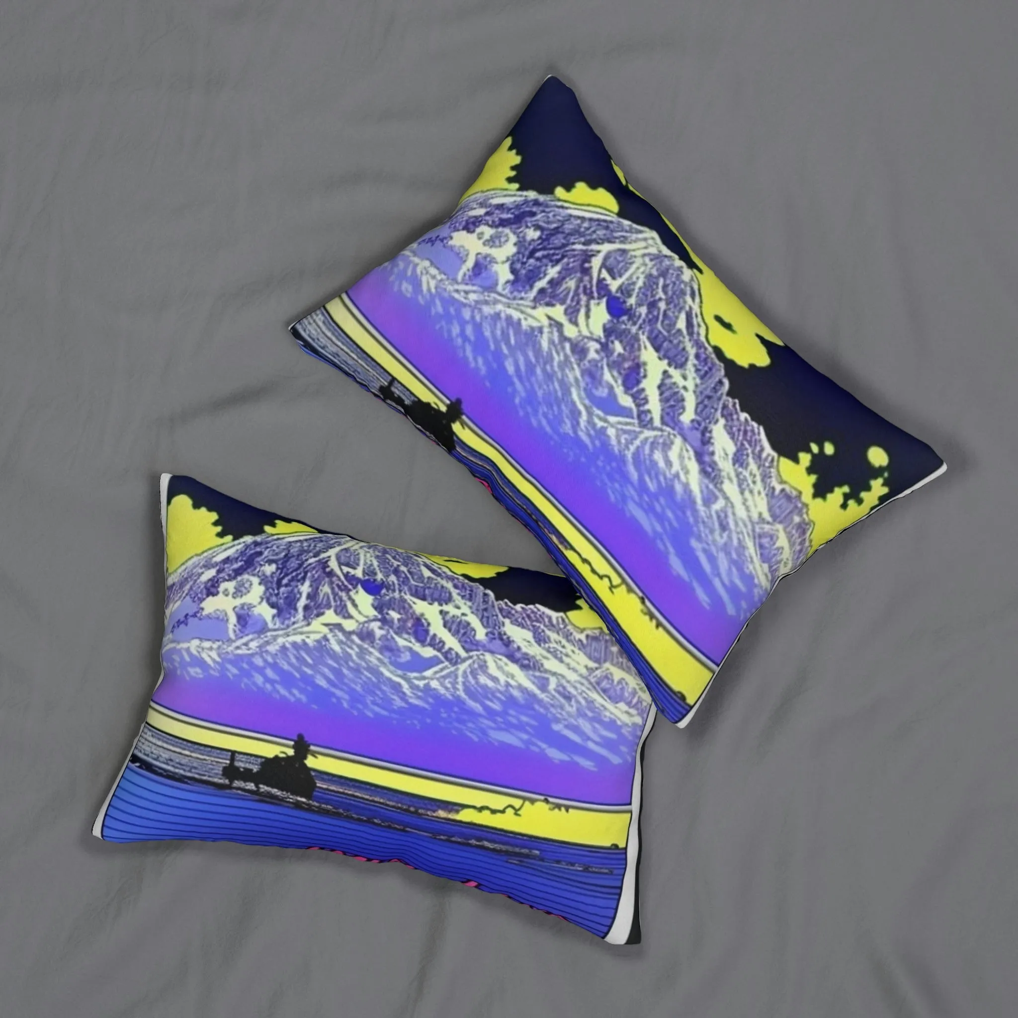 MyDreamMyTee  Beautiful Girls Polyester Lumbar Pillow