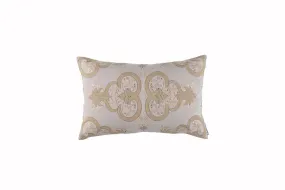 Nina Sand Lumbar Pillow by Lili Alessandra