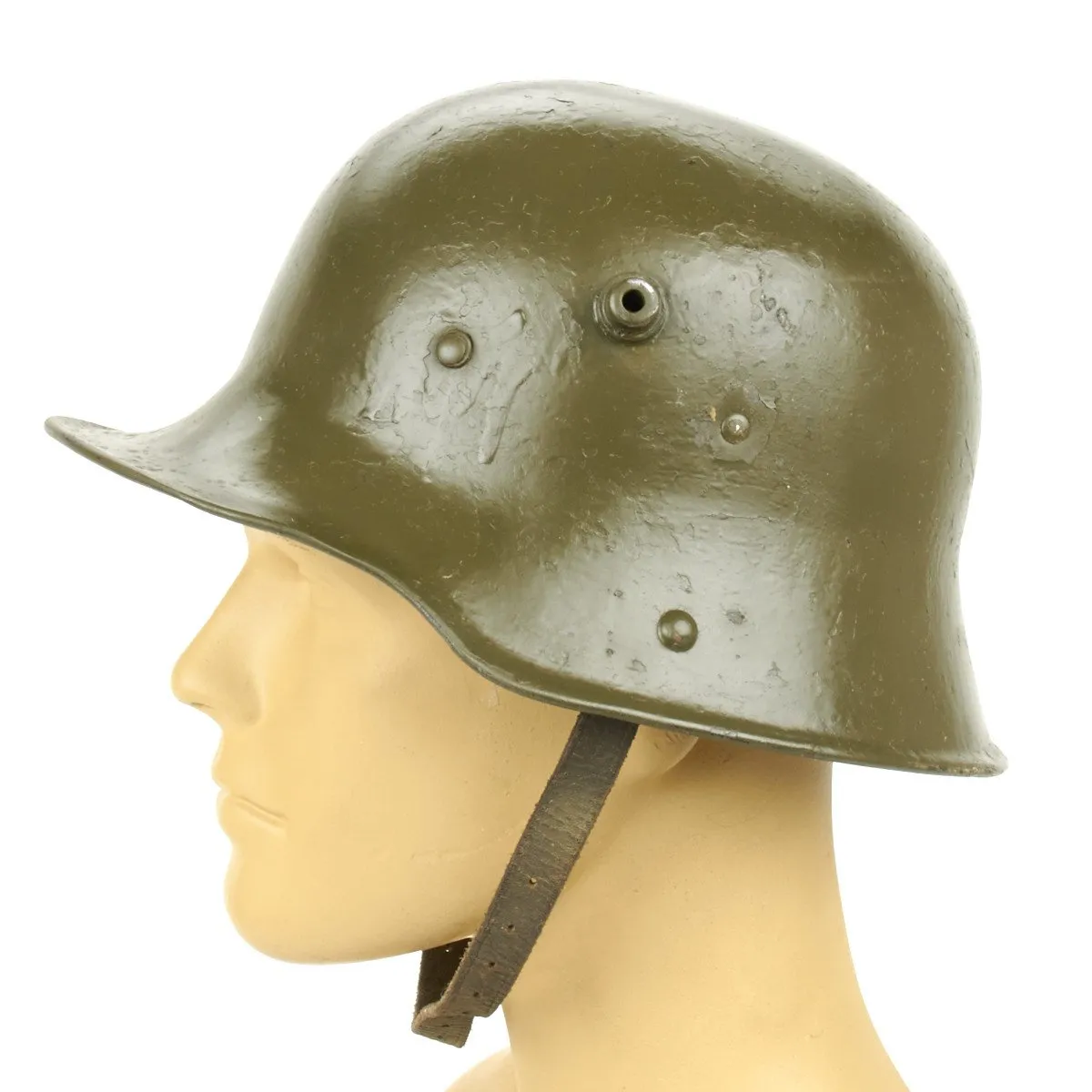 Original Imperial German WWI M16 Stahlhelm Helmet - Shell Size 62