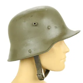 Original Imperial German WWI M16 Stahlhelm Helmet - Shell Size 66