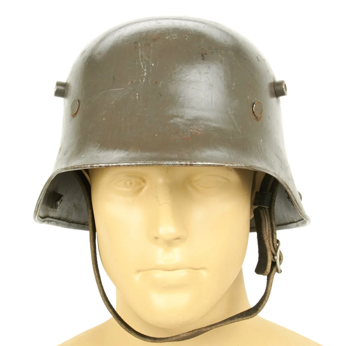 Original Imperial German WWI M16 Stahlhelm Helmet - Shell Size 66