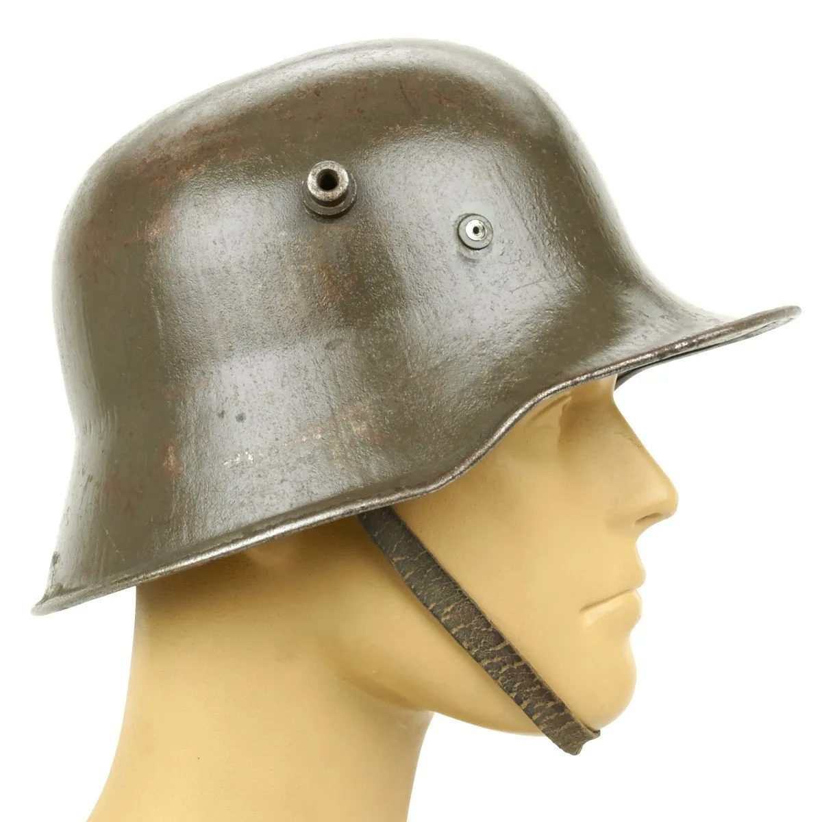 Original Imperial German WWI M18 Stahlhelm Helmet - Shell Size 62