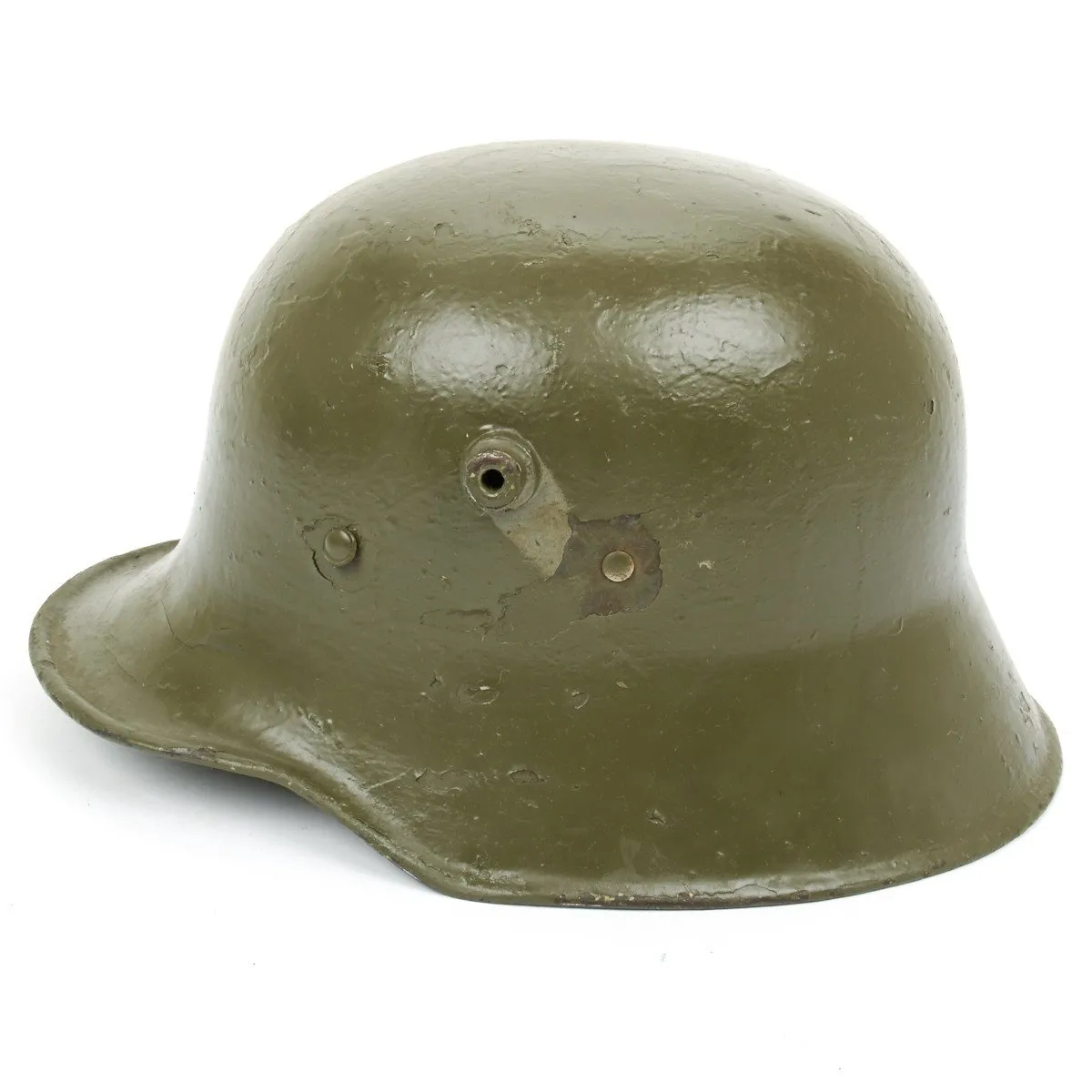 Original Imperial German WWI M18 Stahlhelm Helmet - Shell Size 62