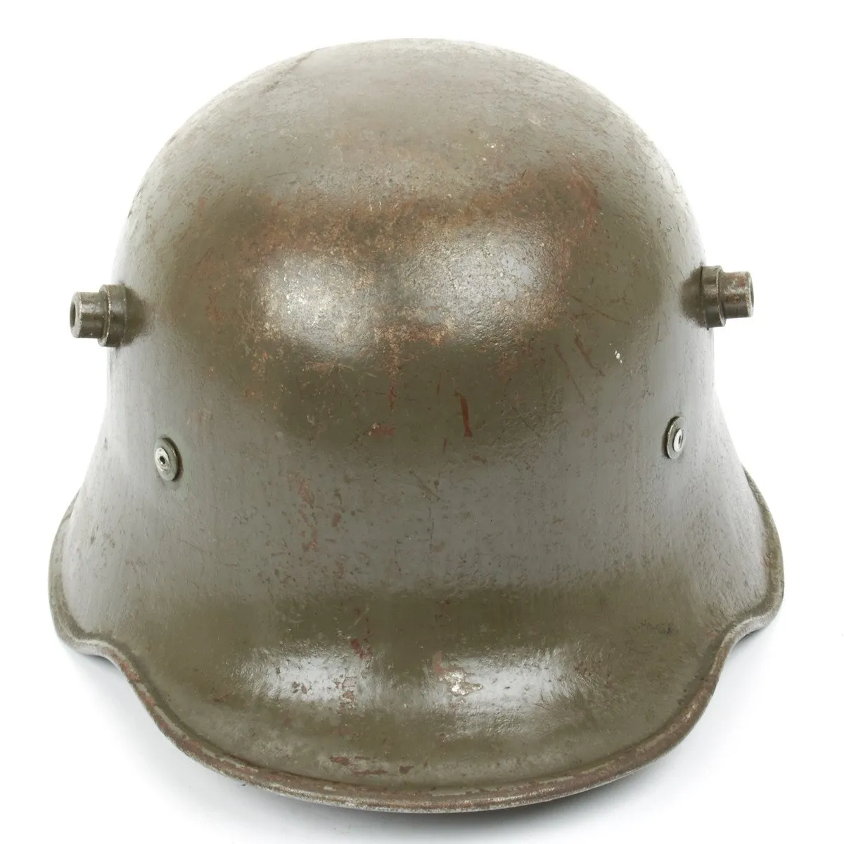 Original Imperial German WWI M18 Stahlhelm Helmet - Shell Size 62