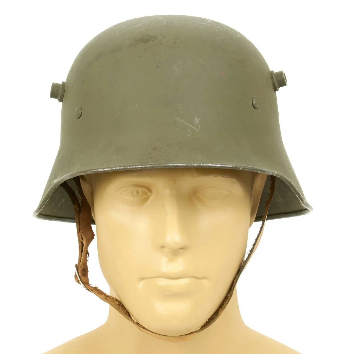 Original Imperial German WWI M18 Stahlhelm Helmet - Shell Size 64