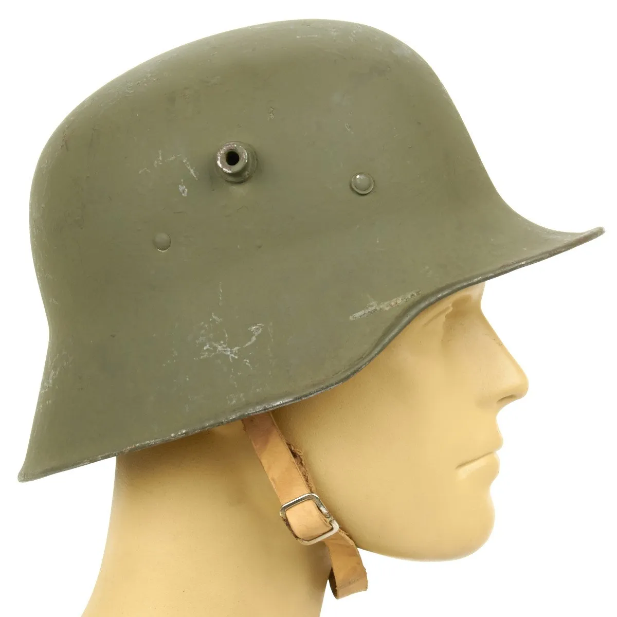 Original Imperial German WWI M18 Stahlhelm Helmet - Shell Size 64