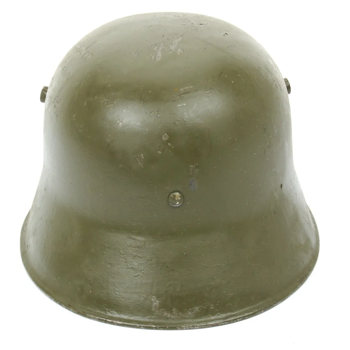 Original Imperial German WWI M18 Stahlhelm Helmet - Shell Size 66