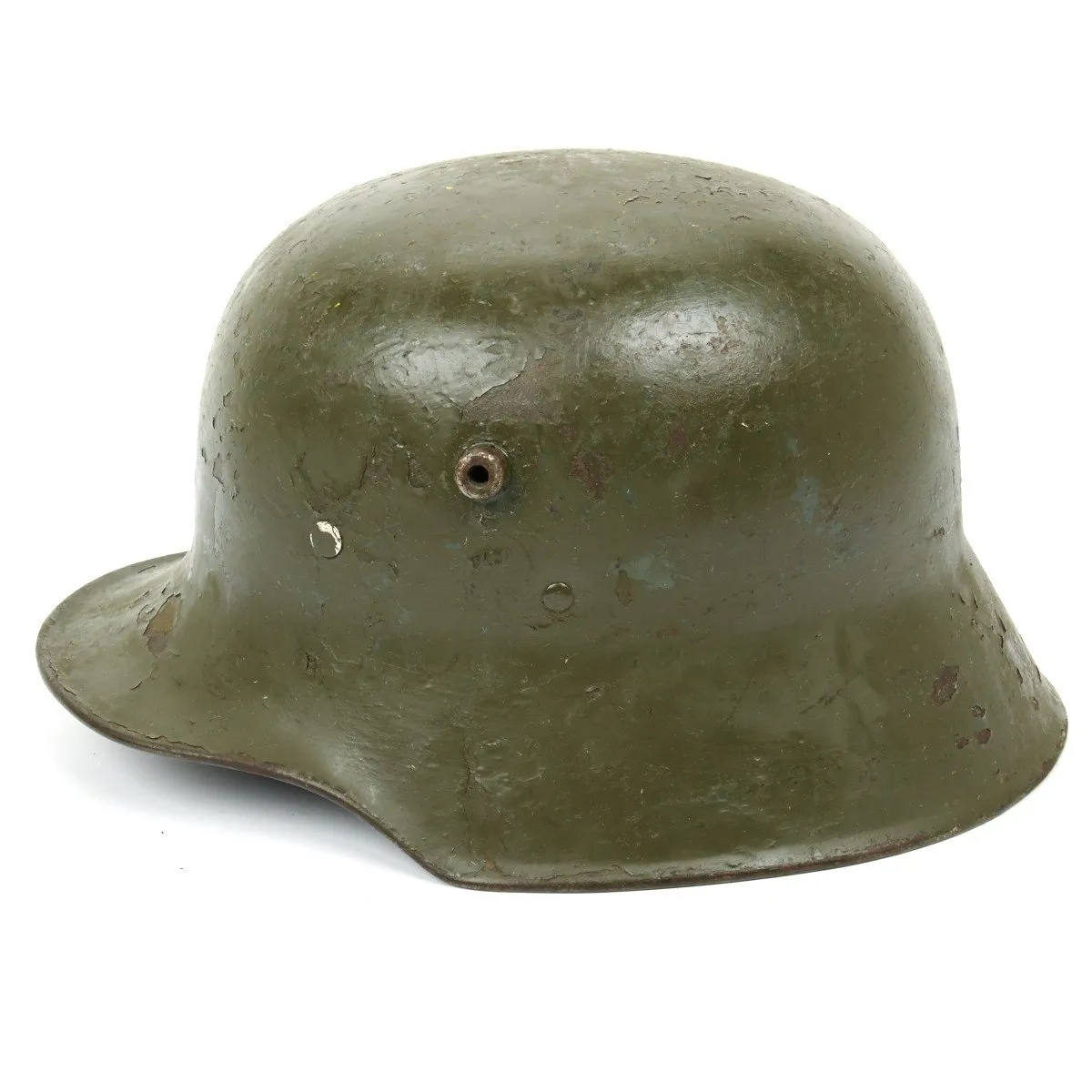 Original Imperial German WWI M18 Stahlhelm Helmet - Shell Size 66