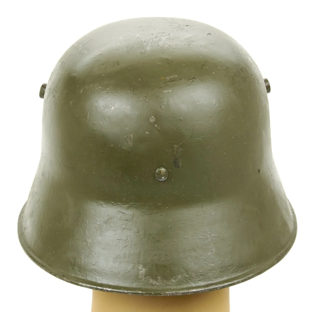 Original Imperial German WWI M18 Stahlhelm Helmet - Shell Size 66