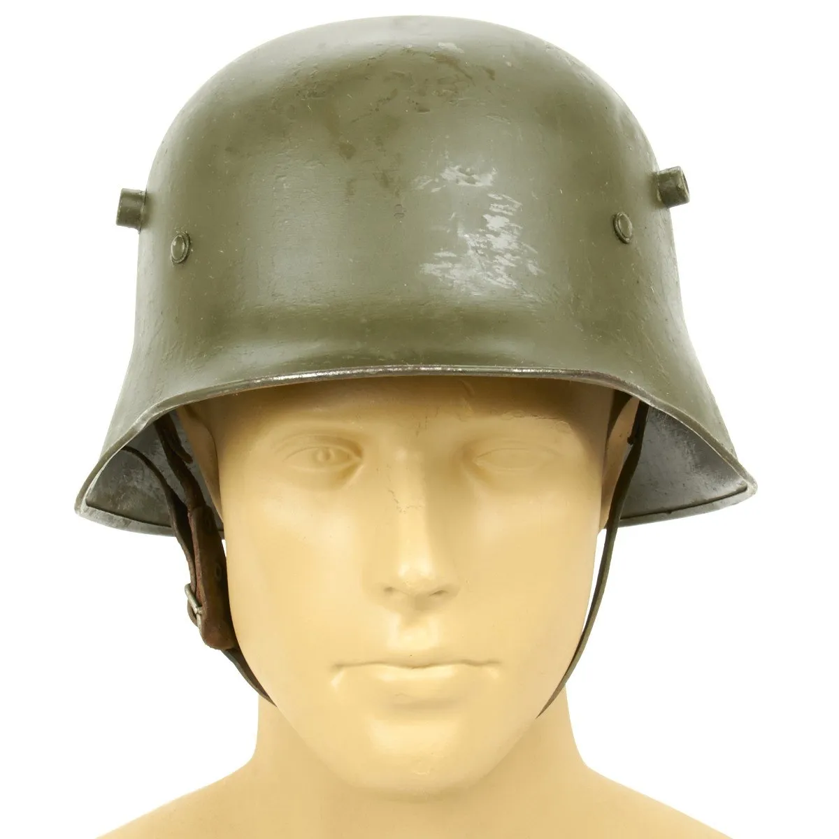 Original Imperial German WWI M18 Stahlhelm Helmet - Shell Size 66