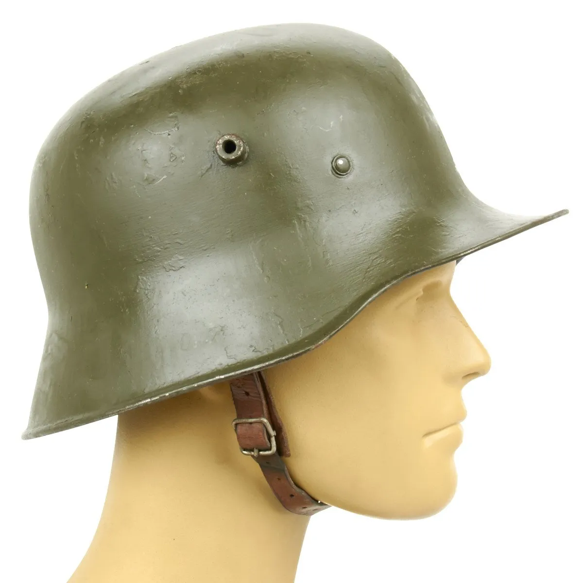 Original Imperial German WWI M18 Stahlhelm Helmet - Shell Size 66