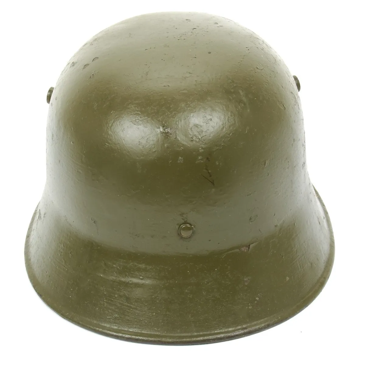 Original Imperial German WWI M18 Stahlhelm Helmet - Shell Size 68