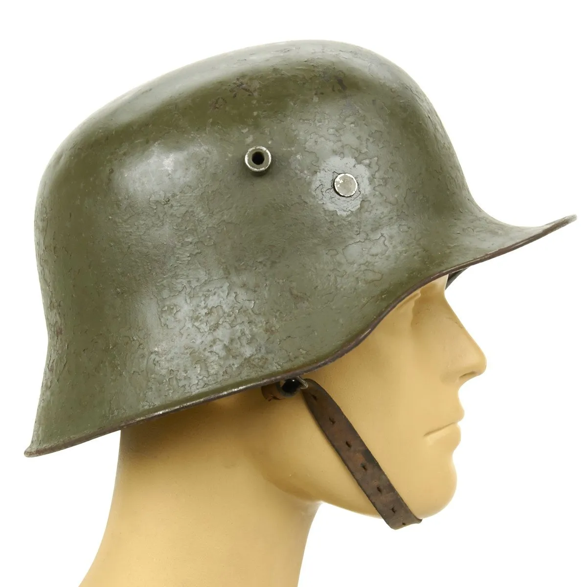 Original Imperial German WWI M18 Stahlhelm Helmet - Shell Size 68